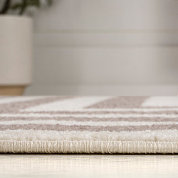 Bandol Modern Classic Mitre Stripe Area Rug